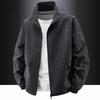 Men's Coat Spring and Autumn Outdoor Casual Stand-up Collar Jackets and Workwear Waterproof Tops Trendy