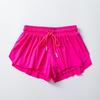 Gonna da Yoga/Tennis da Donna ad Asciugatura Rapida con Pantaloncini Traspiranti e Tasche