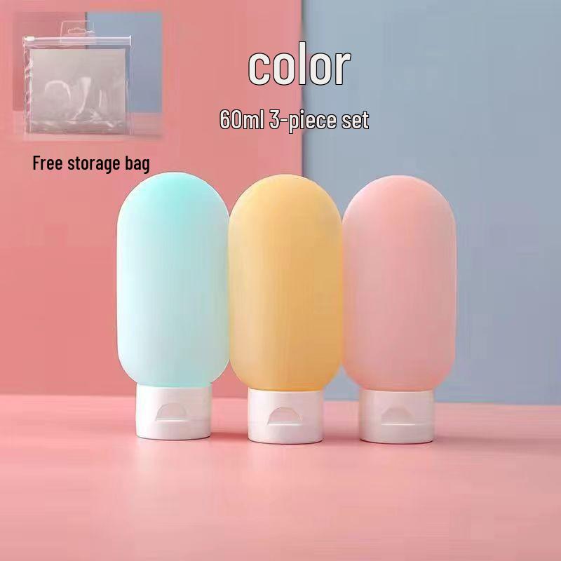 Travel Refill Bottle Set - 30ml, 60ml, 100ml Soft Tubes for Cosmetics, Shampoo, and Lotion