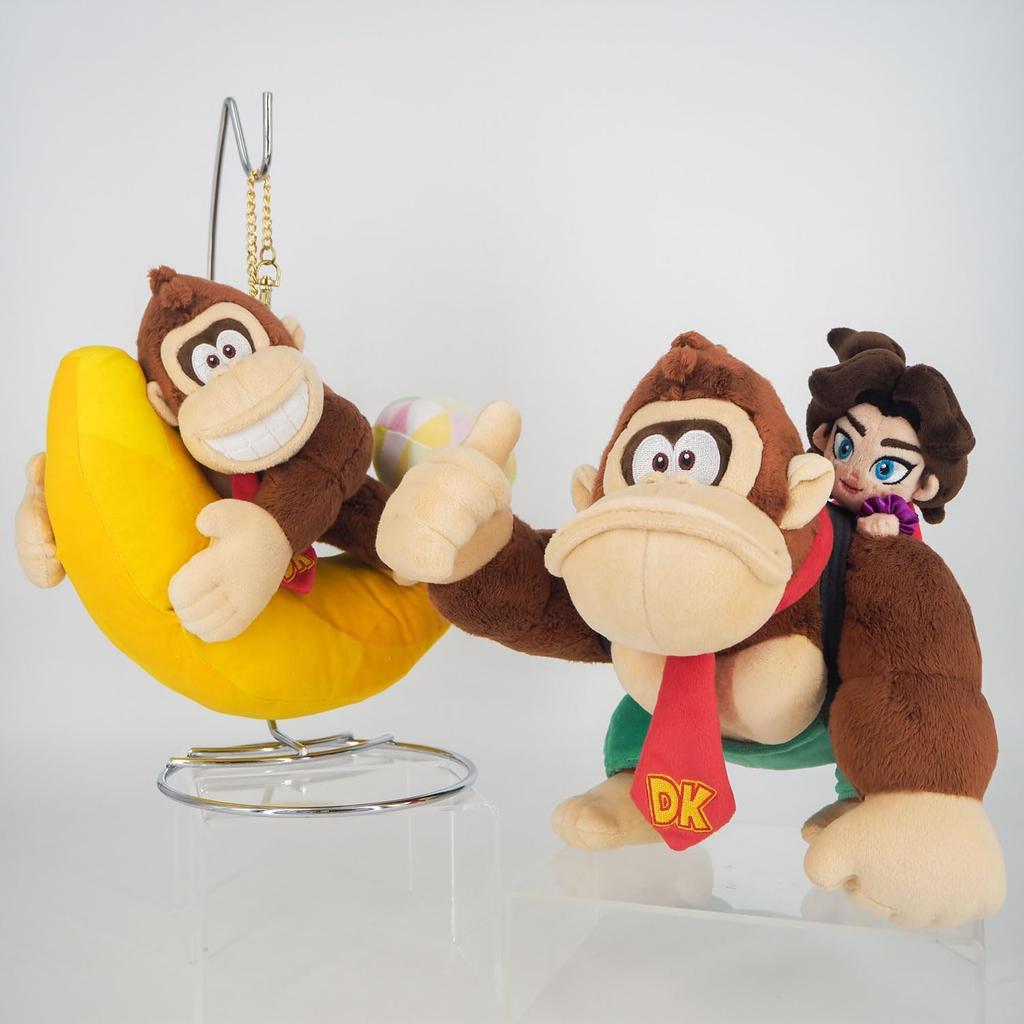 Donkey Kong Bananza DB01 Donkey Kong Pauline Plush San-ei Nintendo Japan NEW
