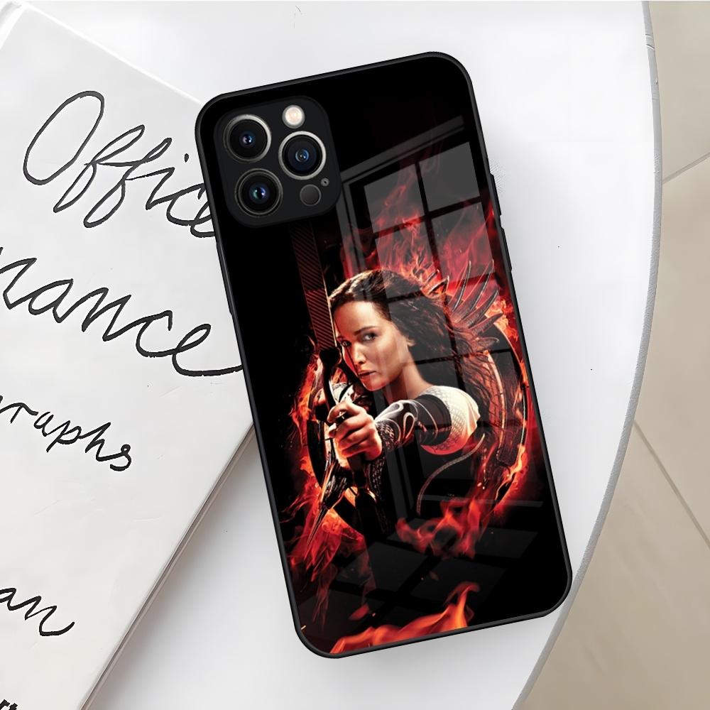 Movie The Hunger Games Phone Case for Iphone 17 16 Air 15 14 12 11 13 Pro Max Mini X Xr Xs Se Puls glass Cover