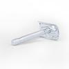Stainless Steel Safety Razor for Men Barber Shaving Hair Beard Manual Double Edge Barbeador 7.3X4cm