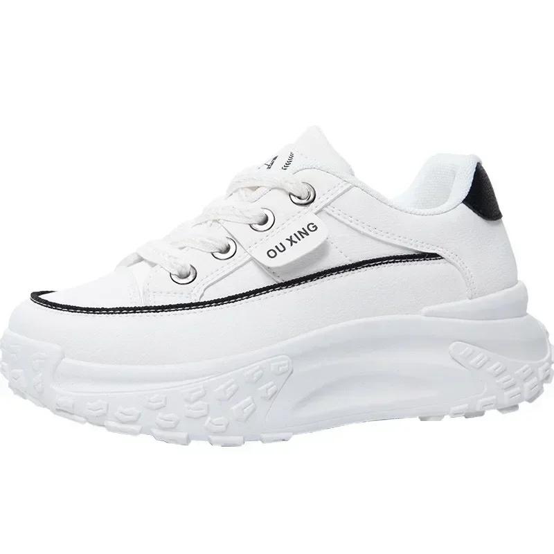 Fashion Retro Women Shoes Spring Platform Shoes Casual Sneakers Versatile Fashion Designer Shoes High Quality  Women Sneakers