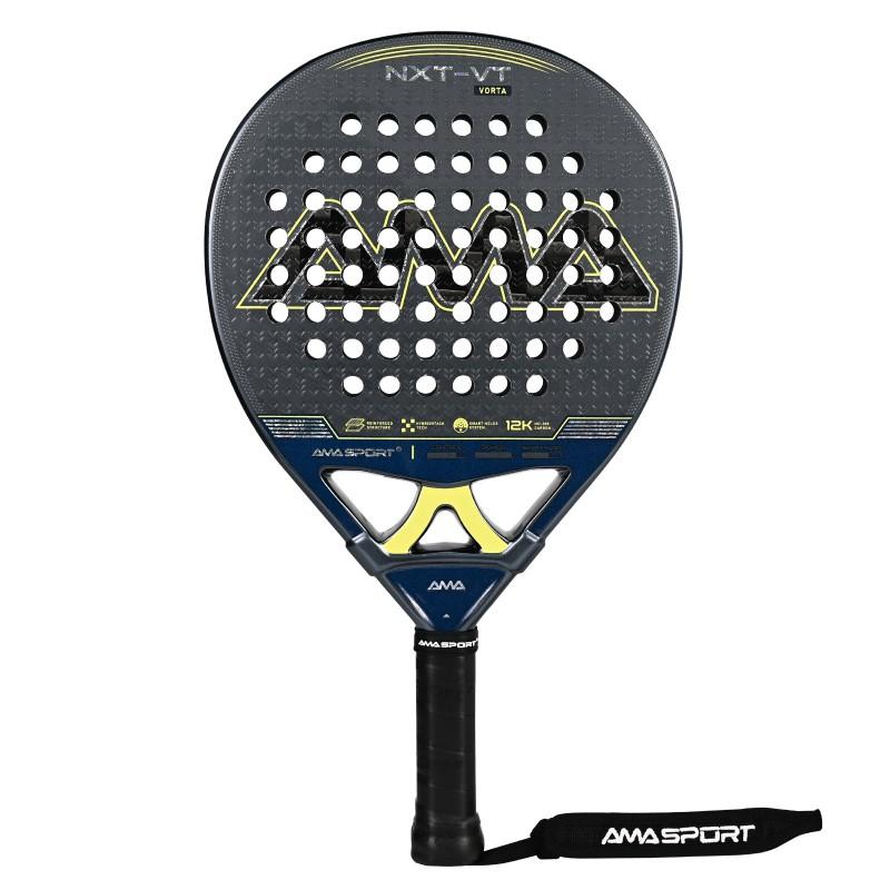 AMASPORT Padel Racket T700/3K/12K/18K Carbon Fiber Amateur Intermediate Players