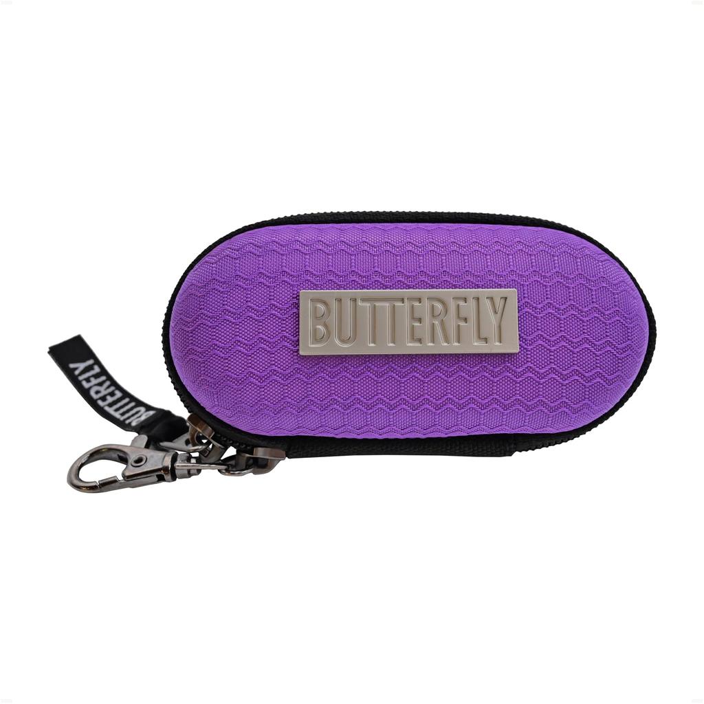 Table Tennis Ball Case Hexagon 2 Ball Holder Purple [Butterfly]
