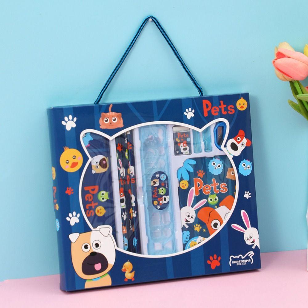 

Ластики 6 в 1 набор канцелярских принадлежностей подарок детский сад подарок на день рождения призы милый учебный набор канцелярских принадлежностей Cute dog