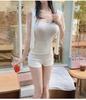 Korean Fashionista Feminine High-Waist Bodycon Casual Shorts
