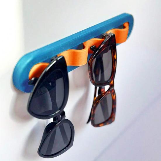 Wandhalterung Brillenhalter Selbstklebend Platzsparend Sonnenbrillen Organizer Displayständer Aufhänger Mehrfach-Brillen Aufbewahrungshalter