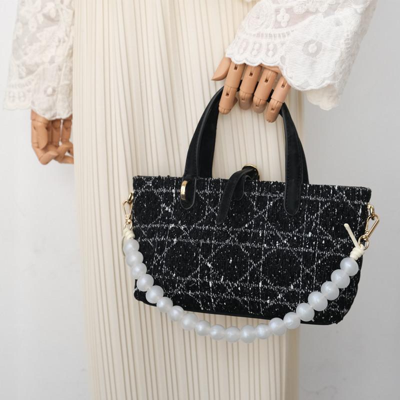 New Fashion Woman Bag Accessory Detachable Boutique Beaded Chains Cute Acrylic Luxury Strap Women Handbag Shoulder Handle Chain