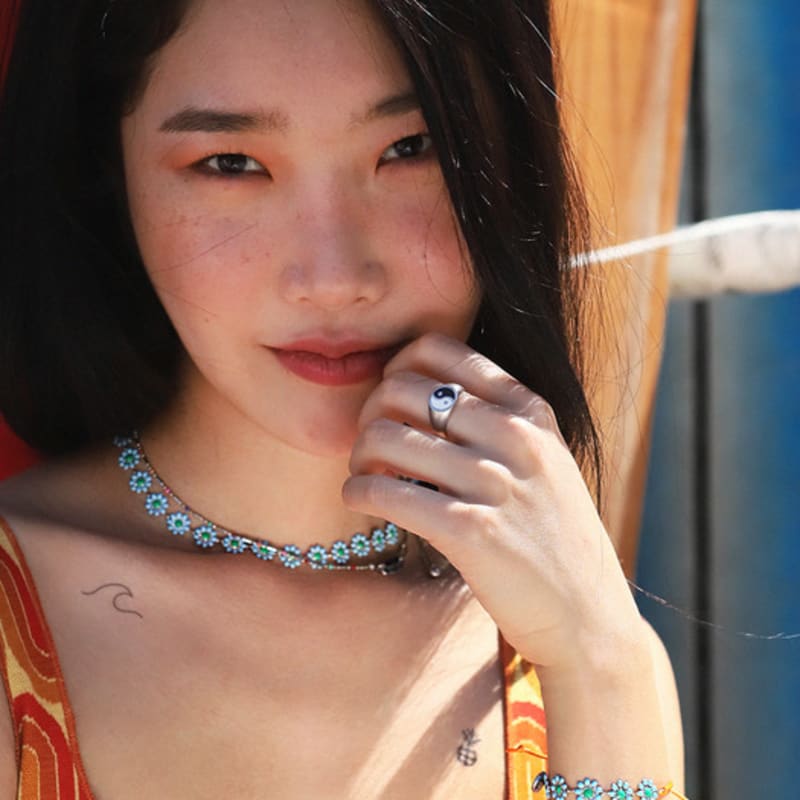 August Harmony Summer Daisy Bracelet (4color)