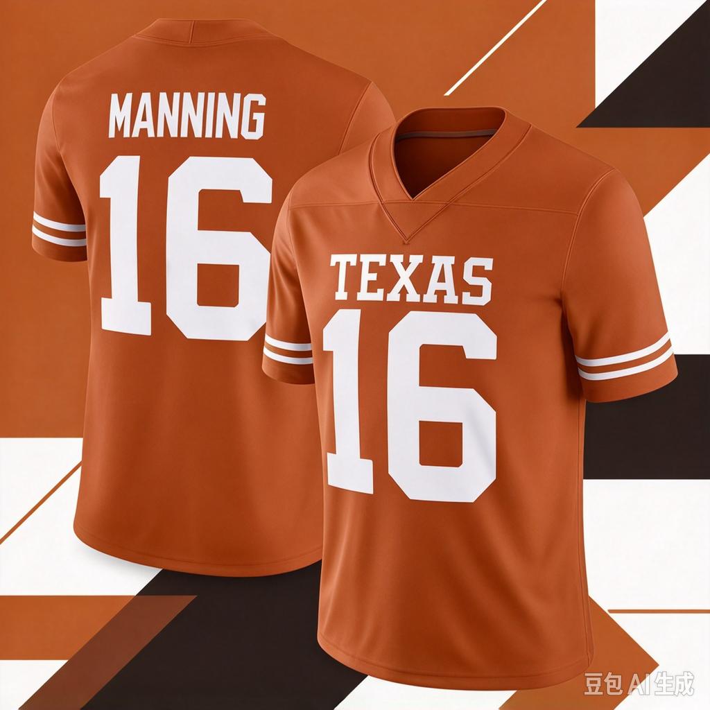 Unisex ragbyový dres Texas Longhorns, prodyšný síťovaný dres s 3D potiskem v americkém stylu, pánské oversized rychleschnoucí tričko
