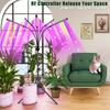 1 buc 3 Culori Trepied USB Lampă Fito Spectru Complet Bec Hidroponic LED Lumină de Creștere Lampă Plante de Interior Seră Legume Floare Fitolampă