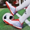 Fußballschuhe Herren Kurzer Nagelnagel Gummi Weicher Boden Art Lawn Training Junge Fußballschuhe