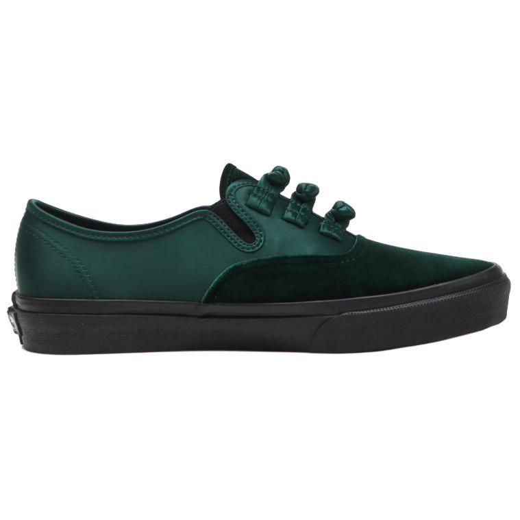 Vans Billys X  Authentic Series Kung-Fu Comfortable Durable Low-Top Skate Shoes Unisex Sneakers Black Green BILVANAKNGG