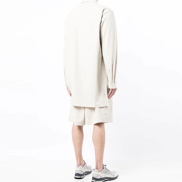 Y-3 Classic Ripstop Overshirt Talc Men Tops Tan HG6249