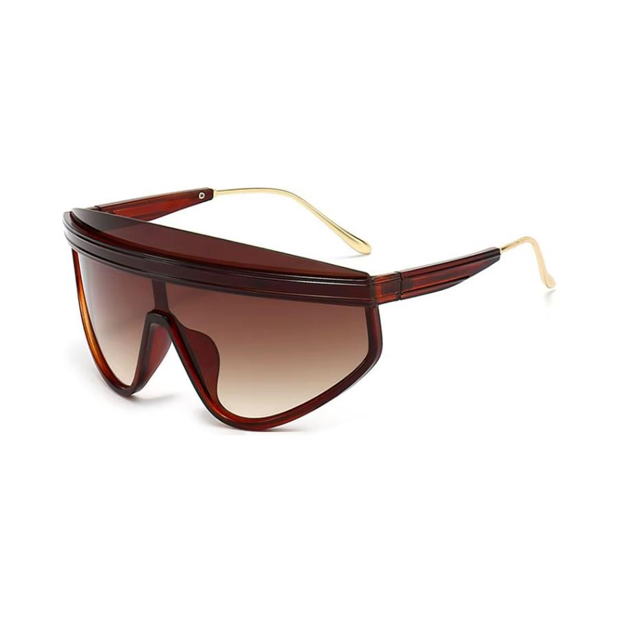 One-piece Oversized Frame Women's Fashion Sunglasses Cool Personality Suitable for Street Party Accessories