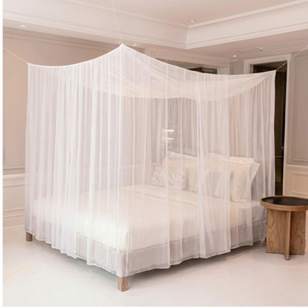 Thickened Mosquito Net Four Corner Bed Netting Opening Mesh Insect Net Outdoor Camping