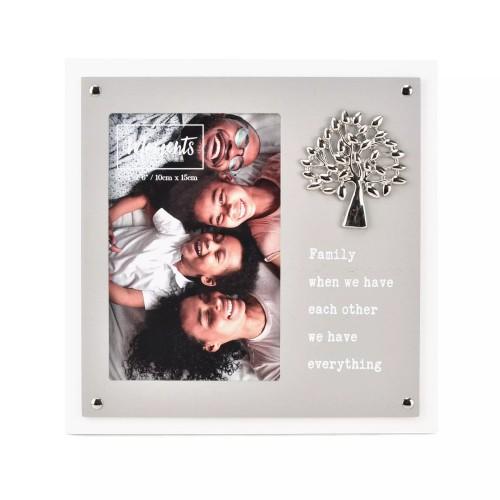 Celebrations Moments Family Wooden Tree Photo Frame