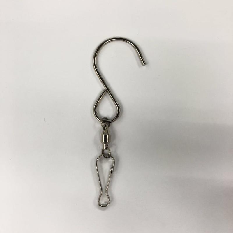 Swivel Hooks Clips Heavy Duty Durable 1/5 Pcs for Hanging Wind Spinners Crystal Twisters Patio Porch Decoration