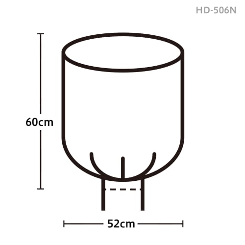 Chemical Japan Easy-to-Use Garbage Bags, 20L, 1 Roll (20 Bags), Value Pack of 4, Large Capacity, Perforated, Compact, Easy to Replace, Disposable, Sto