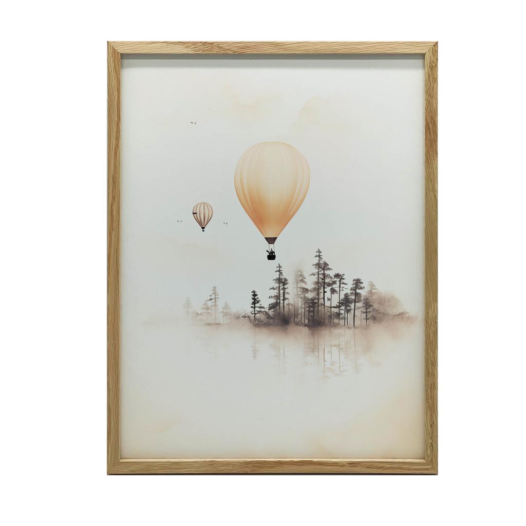 Fairytale Flight Fairytale Flight, 30X40 Cm, Gold Aluminum Frame, 230 Gsm Matte Paper