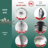 Wanlida 304 Stainless Steel Smart Electric Kettle with Large Capacity