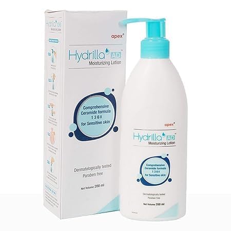 

Hydrilla AD Moisturizing Lotion | Deep Moisture & Skin Barrier Repair | Non-Greasy Fast Absorbing Formula | Relieves Dryness, Irritation & Itching