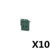MOC Military Modern Weapon Accessories Building Blocks Character Backpacks Helmets Vests Armors Night Vision Devices Bricks Toy