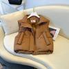Cotton vest women's autumn and winter new stand-up collar thickened loose short sleeveless cotton vest jacket trendy