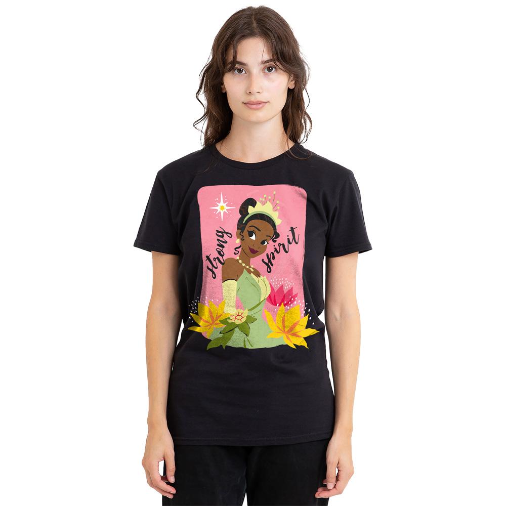 The Princess and the Frog Unisex Adult Strong Spirit Tiana T-Shirt
