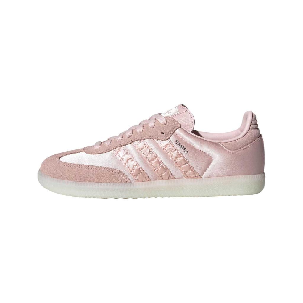 Adidas Originals Samba Og Fashion Comfortable Trendy Minimalist Low-Top Sneakers Women Sneakers Light-Pink HQ5158