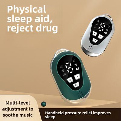 Smart Hand-held White Noise Sleep Device Pulse Microcurrent Soothing Massager