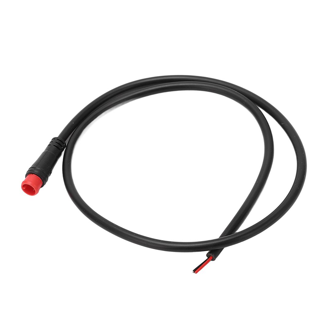 2 Core Electric Bike Male Extension Cable 200V AC Electric Bike Accessory for Replacement