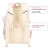 Fashion Plaid Kids Backpack Primary Students School Bags Girls Cute Backpack Large Capacity Book Bag Oxford Waterproof Rucksack