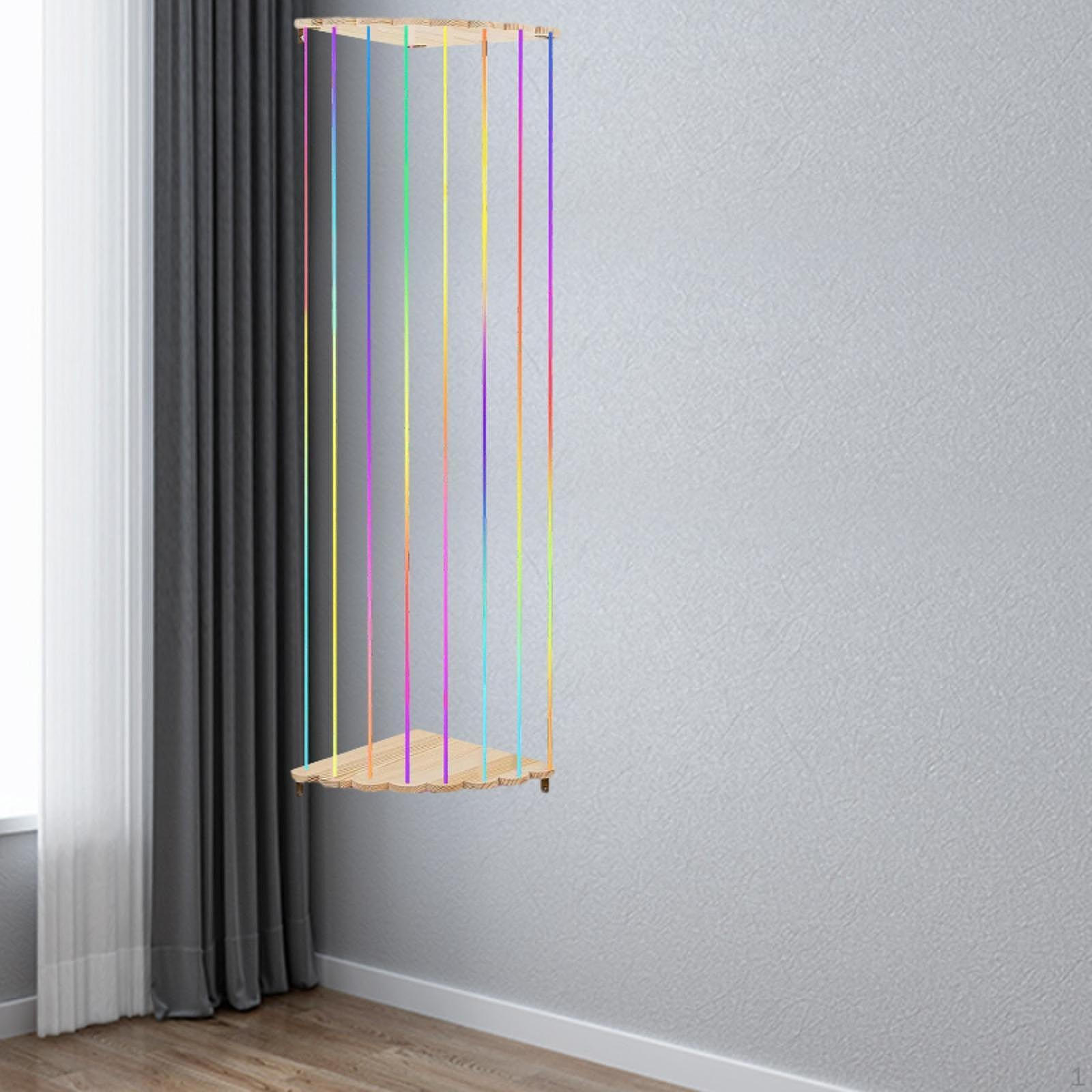 

Угловой органайзер для хранения мягких игрушек для общежития Colored rope