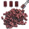 100/50 pièces Bandes de ponçage pour machine à manucure électrique Grain 180/120/80 Fraises à ongles Ponçage Fichiers Ensemble d'outils de pédicure
