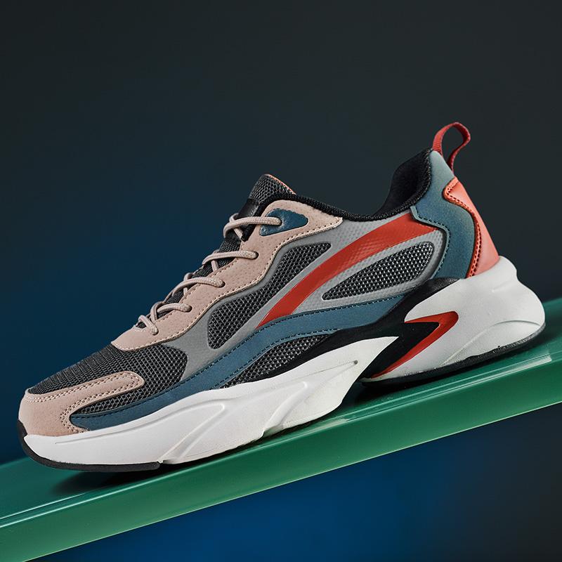 Men's Casual Shoes Shock Comfort Outdoor High Quality Increase Thick Sole Exclusive Pop Daddy Shoes Sneakers