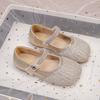 Children Princess Shoes Spring New Girl Shoe Rhinestone Girl Leather Shoe Kids Shoes Stylish Girl Single Shoes