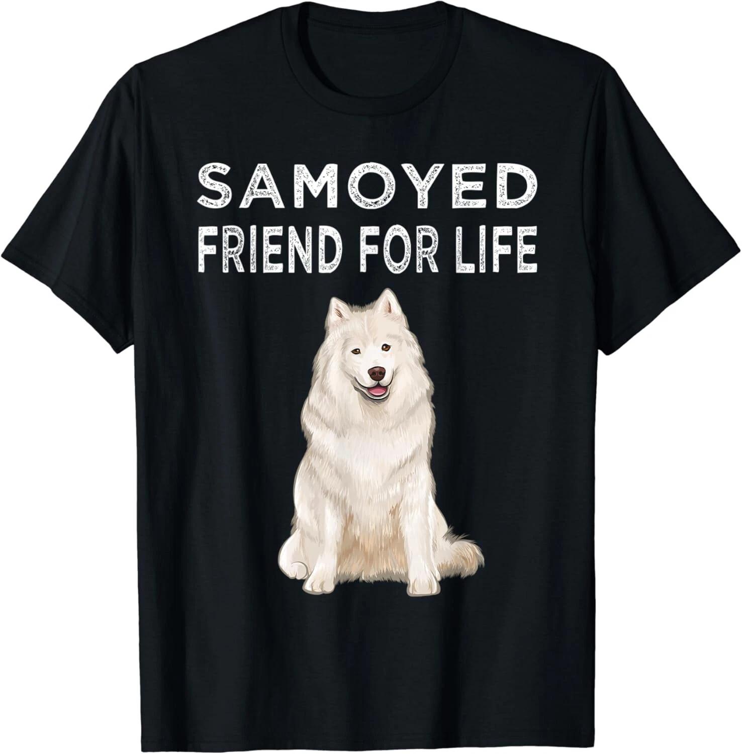 

Samoyède Friendship for Life Dog Friendship Gift Unisex T-Shirt XL