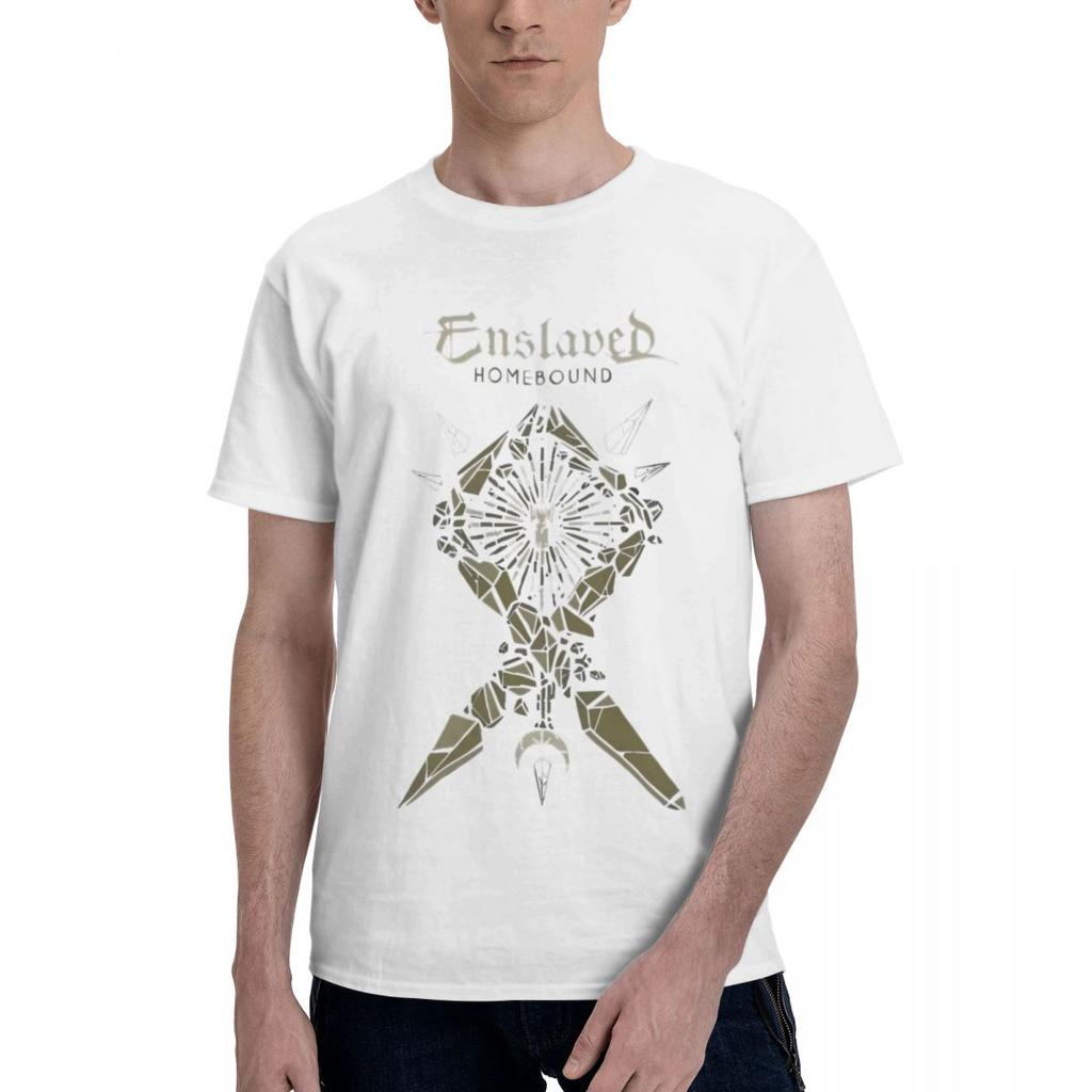 Enslaved Homebound 100% Baumwolle Lässige Atmungsaktive Bequeme Oberteile Neue Geschenke Und T-Shirts Herrenkleidung