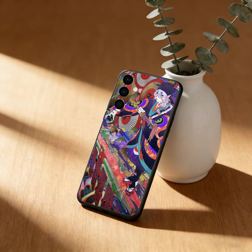 M-Mononoke Chapter the Ashes of Rage Phone Case For Samsung Galaxy A20,21s,22,31,32,52,53,72,73,80,91 Soft Black Shell