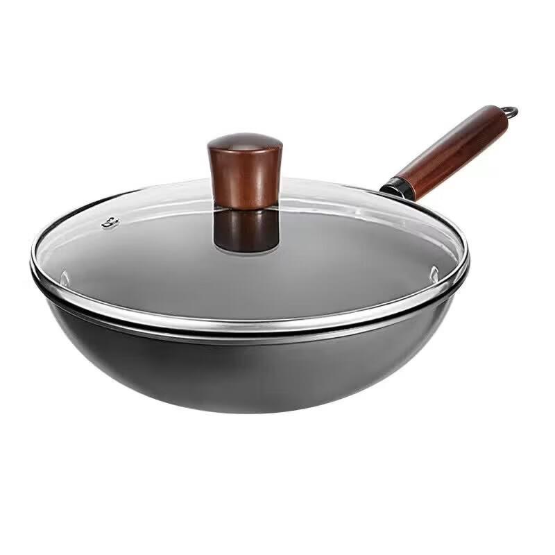 COOKER KING Original Fine Iron Wok 32cm
