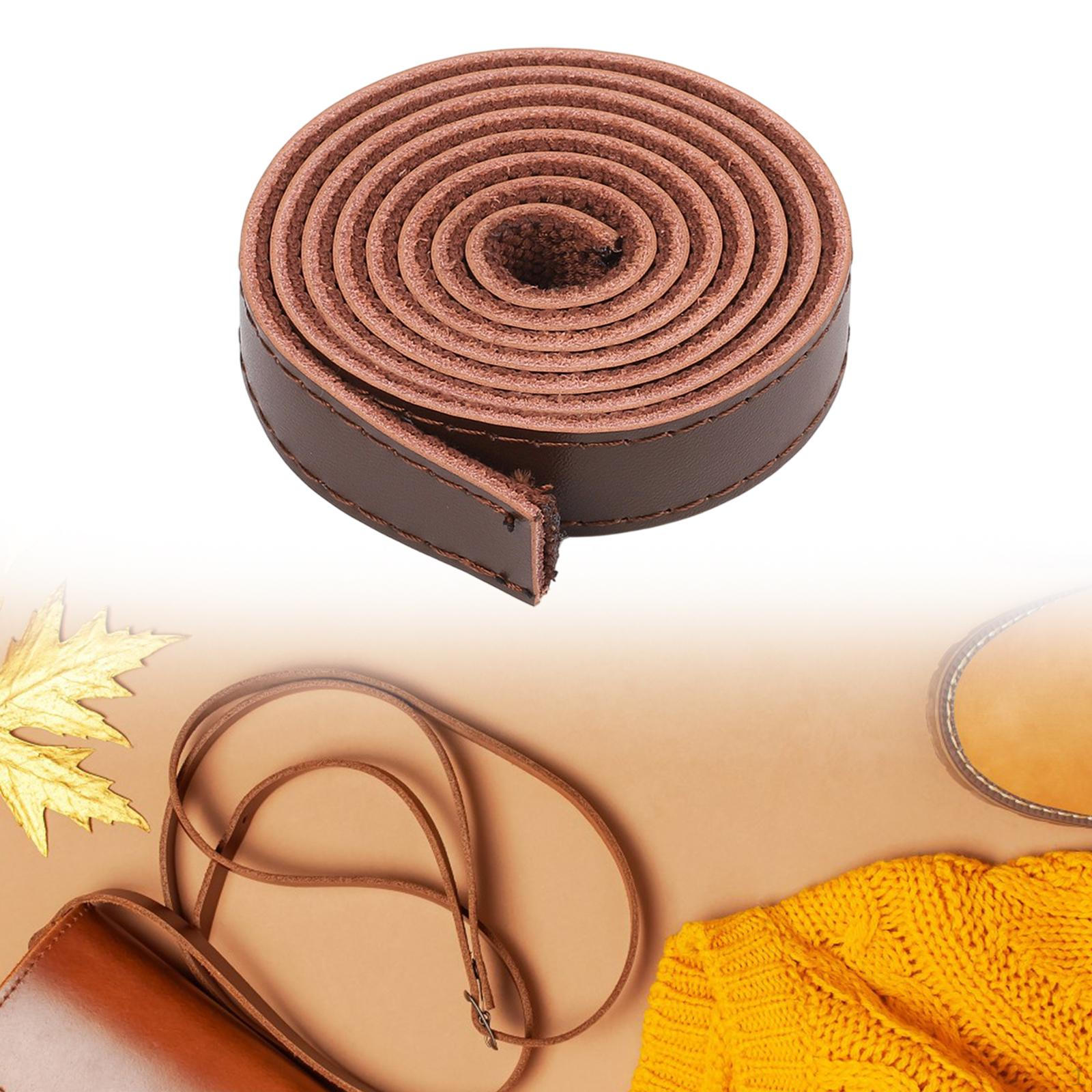 

Ремінець з ПУ шкіри DIY через плече для клатча, жіночої сумочки, для ремонту Light Coffee