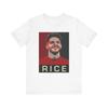 Declan Rice Vintage Anni '90 T-shirt Grafica Inghilterra Retro Ritratto Stampa Maglietta Unisex Unisex Casual Streetwear Cotone Manica Corta Top