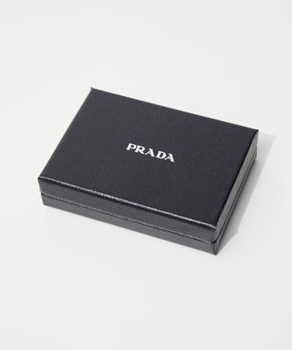Prada SAFFIANO Card Case, Women's, 1MC038, 2CNP, NERO [Parallel Import]