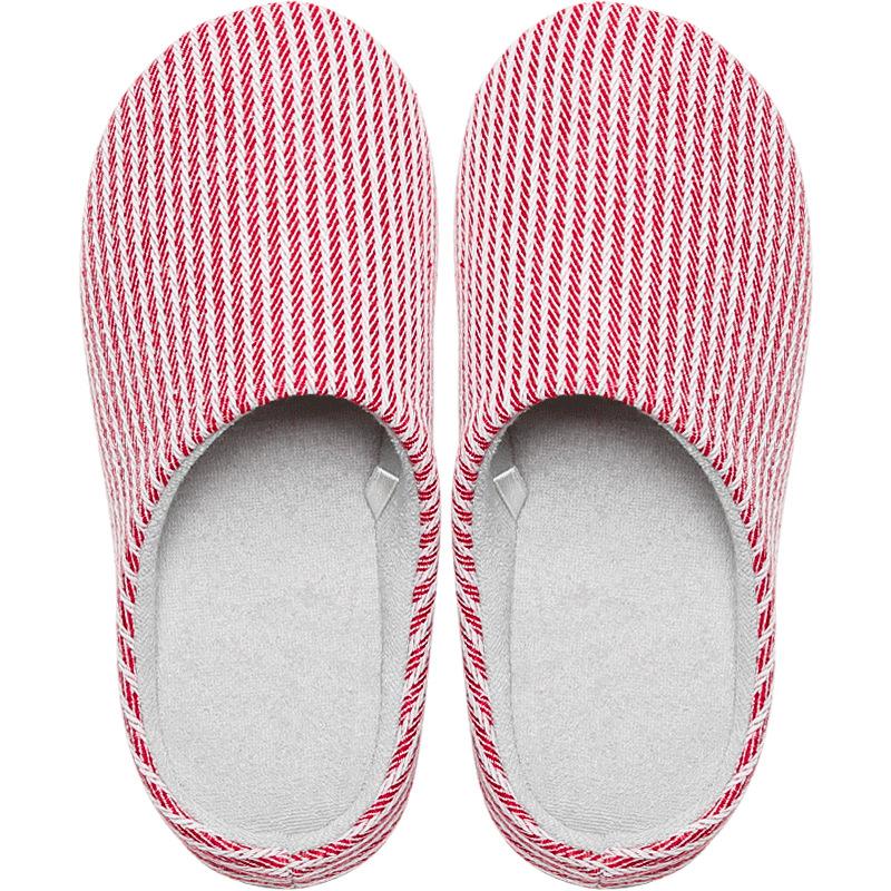 Herbst und Winter weiche Sohle offene Baumwoll- und Leinenpantoffeln Damen Holzboden rutschfest Indoor Zuhause maschinenwaschbar Haushaltsbaumwollpantoffeln