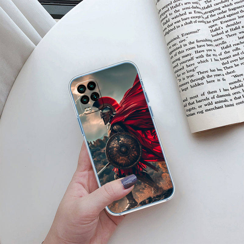 IR25 Spartan Warrior Case for Motorola E22S E7 G6 G7 G8 G9 Plus Power Play G10 G20 G04 E30 E40 E22 E20 E13 E15 G22 G23 G05 G75 G35 G55