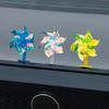 Car Motorcycle Handlebar Wind Energy Colorful Lights Windmill Ornaments Led Lights Self-Adhesive Bicycle Helmet Decorations