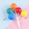 5 Buc/set Topper pentru tort cu bilă Roz Albastru Bilă Accesorii pentru Decorarea Tortului Pentru Nuntă Petrecere de Ziua de Naștere Decorare Tort