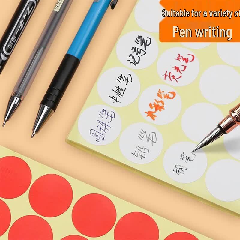 Haisidike Round Self-Adhesive Dot Labels